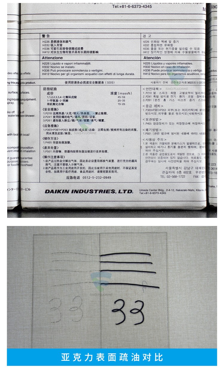 日本大金OPTOOLDAC-HP防指紋助劑