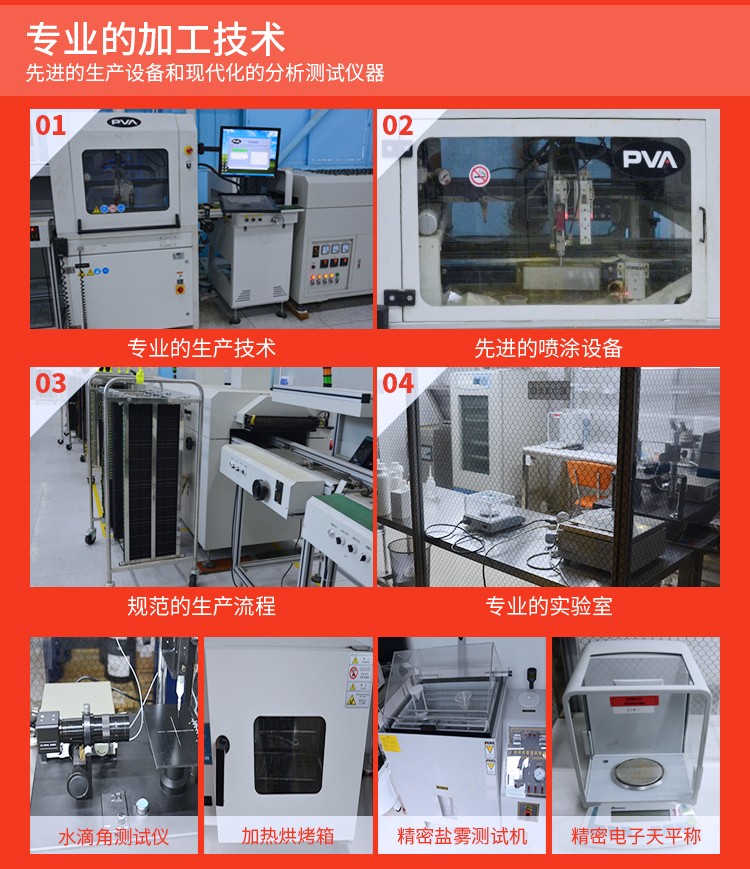 專業(yè)的加工技術設備